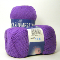 Lana Cashemere wool яскравий бузок 1027