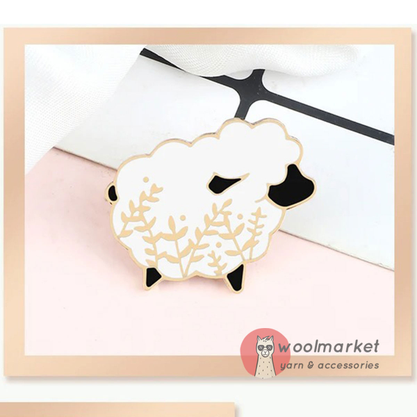 Брошка "Барашка"