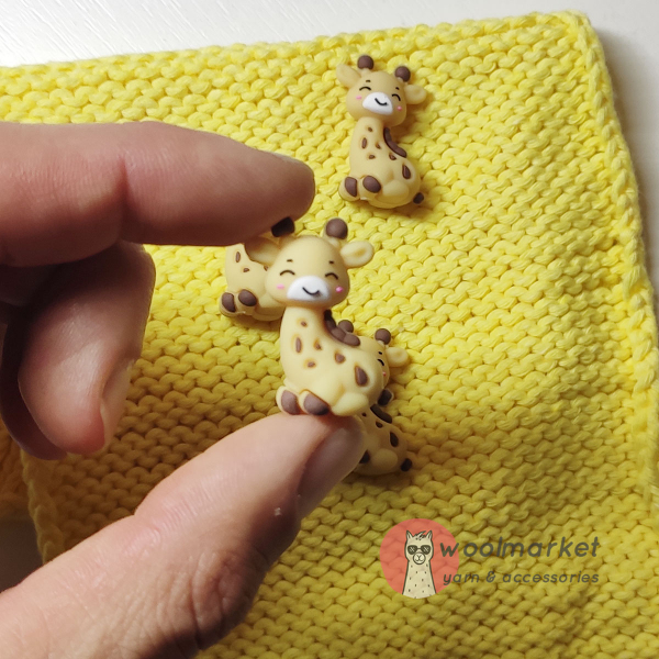 Стопери для спиць "Жирафки", 2шт