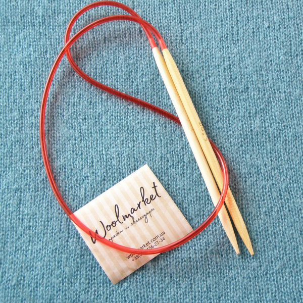 Бамбукові спиці 80см, 5,50мм