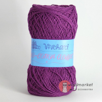 Vivchari Ethno-Cotton Classic темний бузок 016