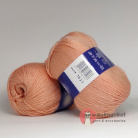 Lana Cashemere wool персиковий 1021