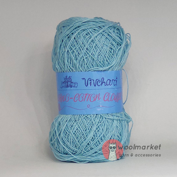 Vivchari Ethno-Cotton Classic світла бірюза 030