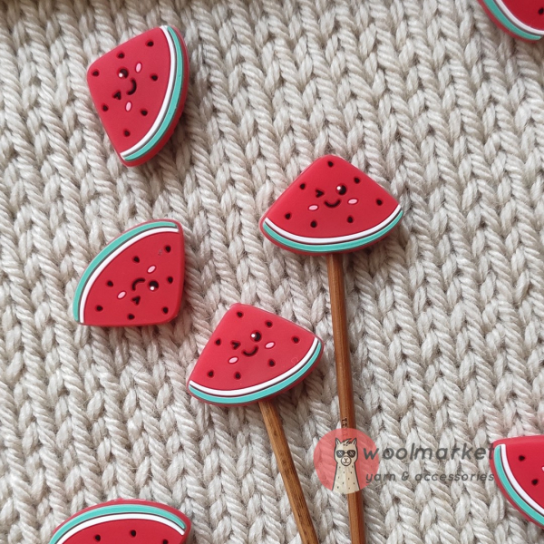 Стопери для спиць "Херсонські кавунчики", 2шт