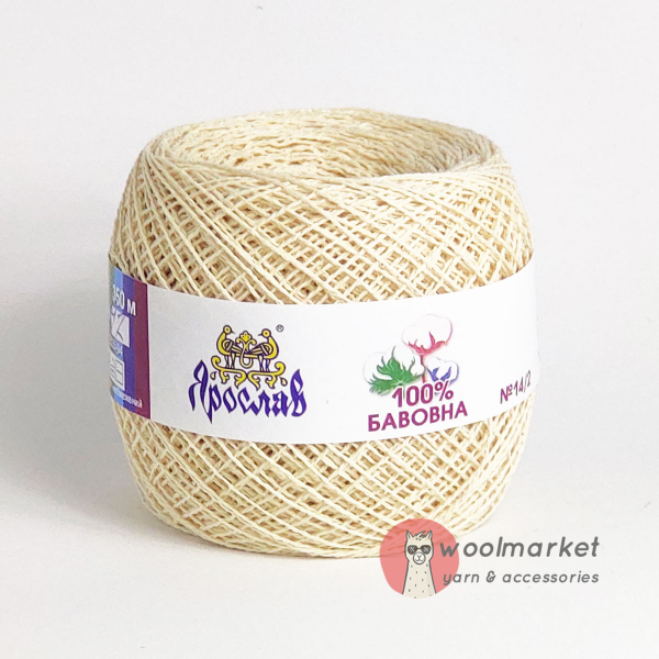 Ярослав бавовна молочний 97