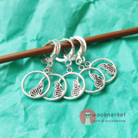 Маркери "Крильця метеликів ", 5шт