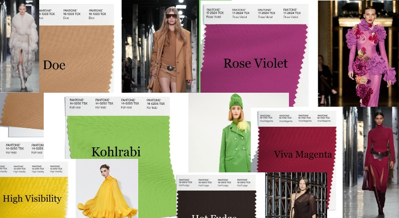 тренди кольорів 2023/2024